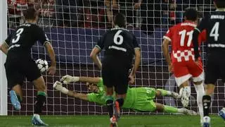 Timon Wellenreuther paró el penalti lanzado por Danjuma