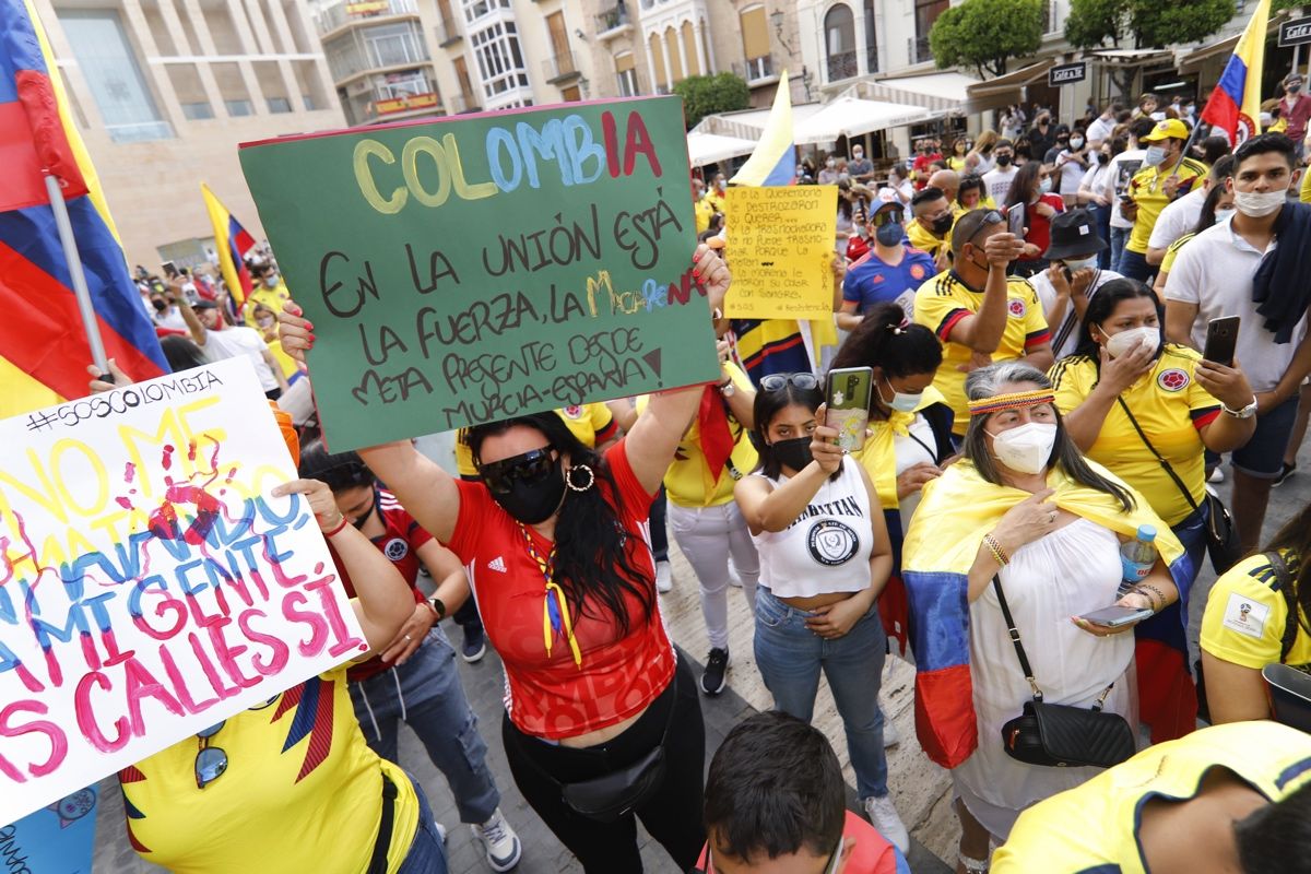 Colombia lanza un SOS desde Murcia