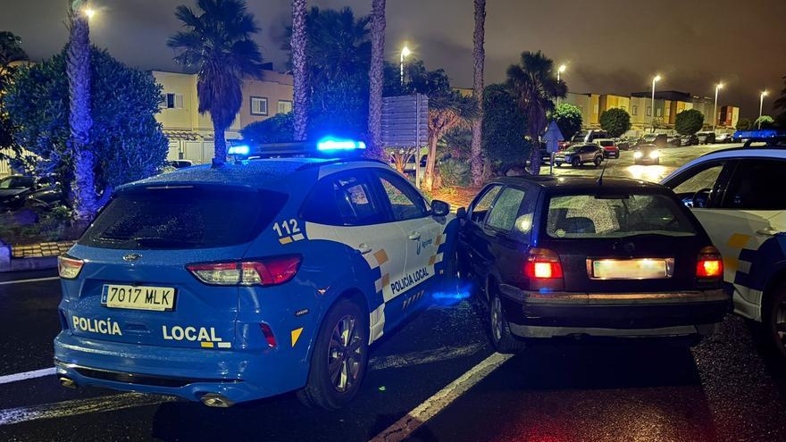Persecución policial en Gran Canaria: Un ladrón se da a la fuga en Agüimes tras robar un coche en la capital