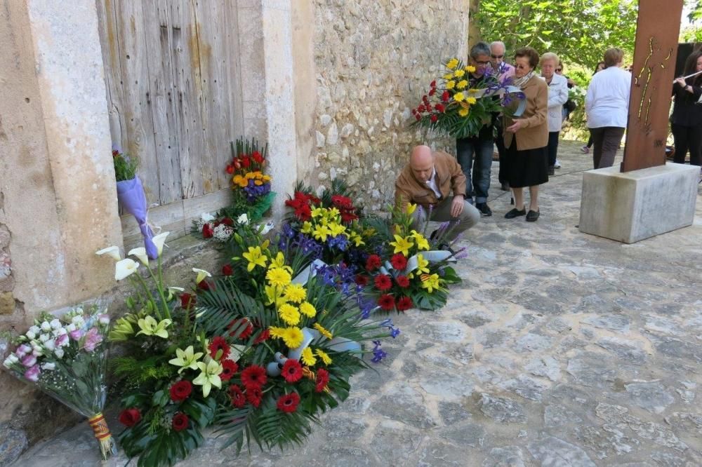 Porreres rinde tributo a las víctimas y reivindica los derechos humanos