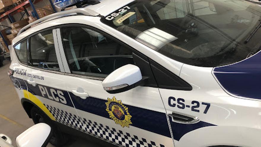 Un coche de la Policía Local de Castelló en una imagen de archivo