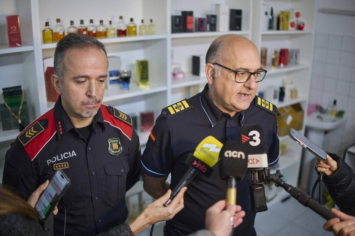 20260217 Desmantellament fabrica de perfums falsificats