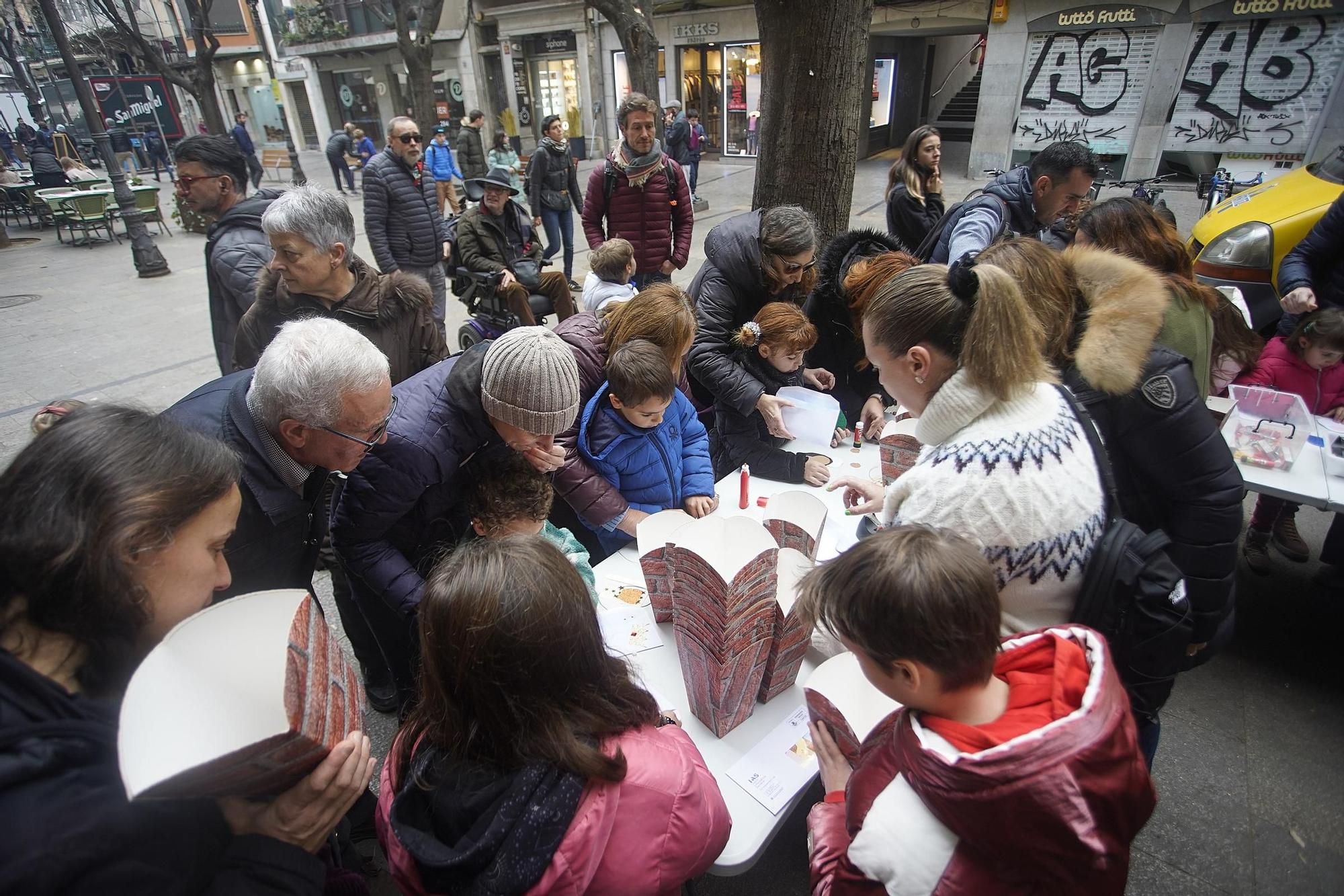 Les millors imatges del taller de Fanalets a la Rambla de Girona