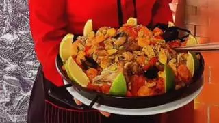 Camarones, conejo o pulpo: La peculiar receta de paella valenciana en un restaurante de Colombia