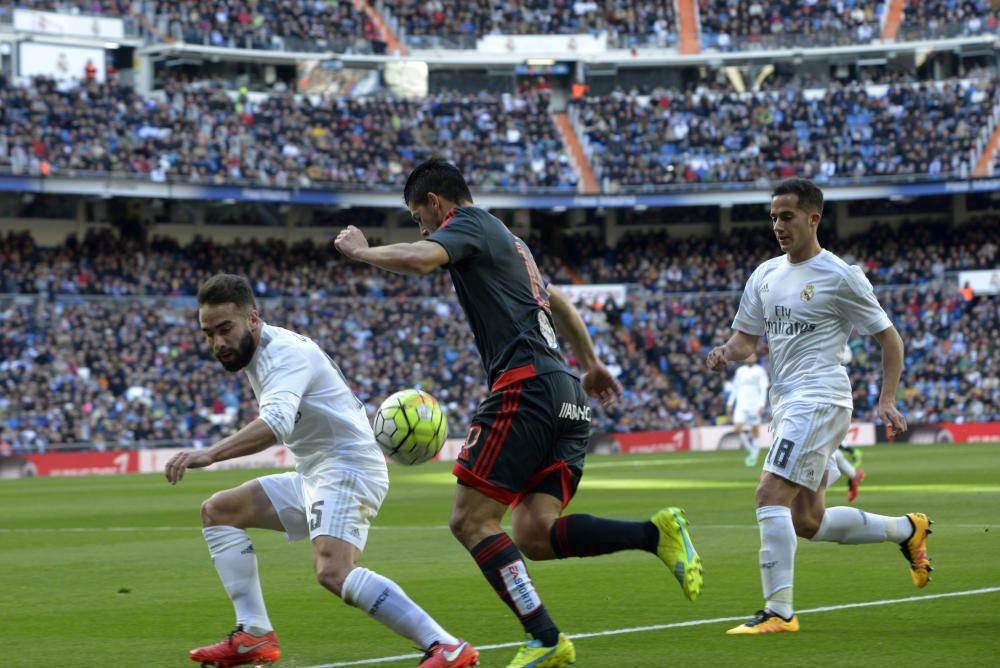 Las mejores imágenes del partido entre el Real Madrid y el Celta de Vigo.