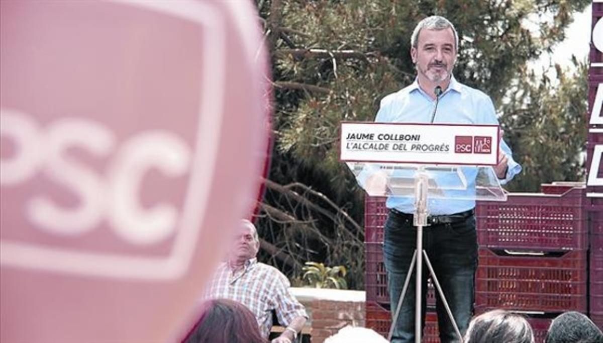 El socialista Jaume Collboni, als jardins de Juan Ponce. El socialista Jaume Collboni, als jardins de Juan Ponce.