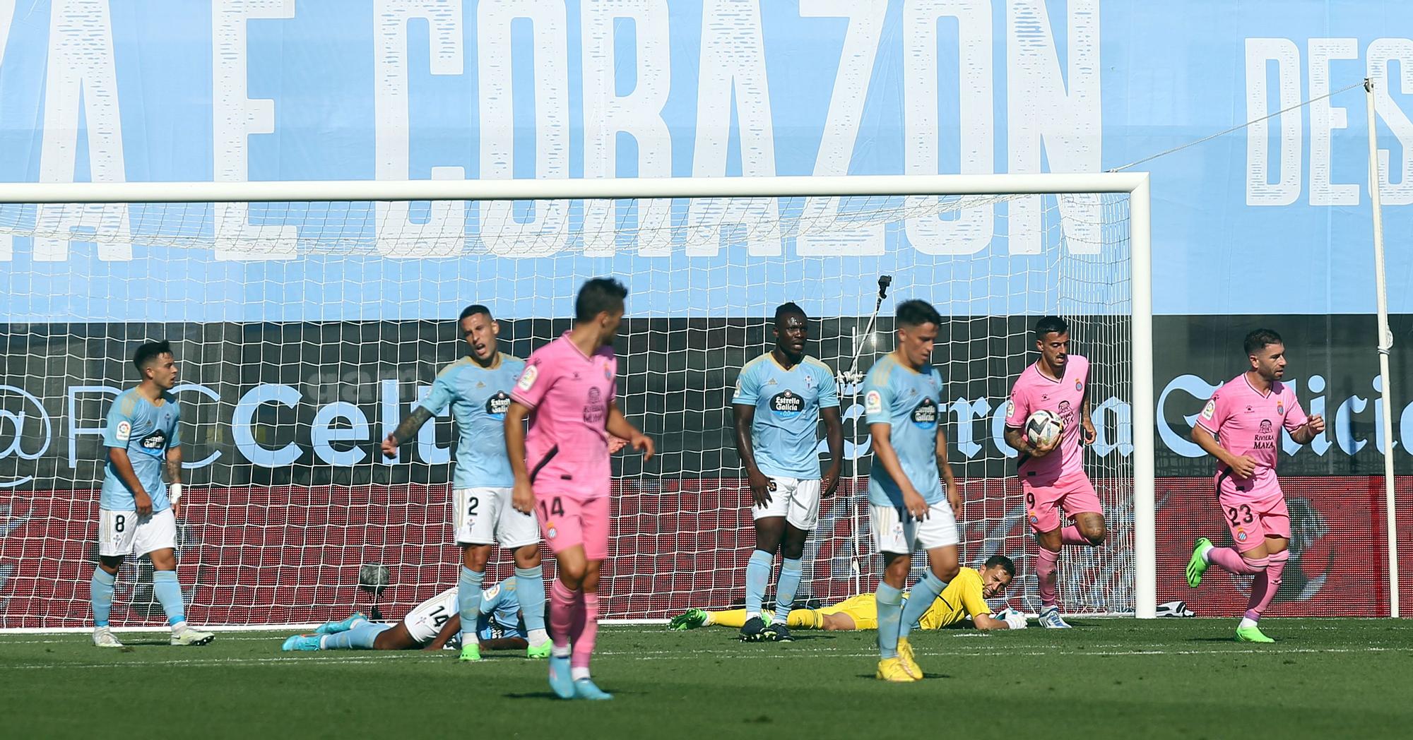 Las mejores imágenes del encuentro del Celta ante el Espanyol