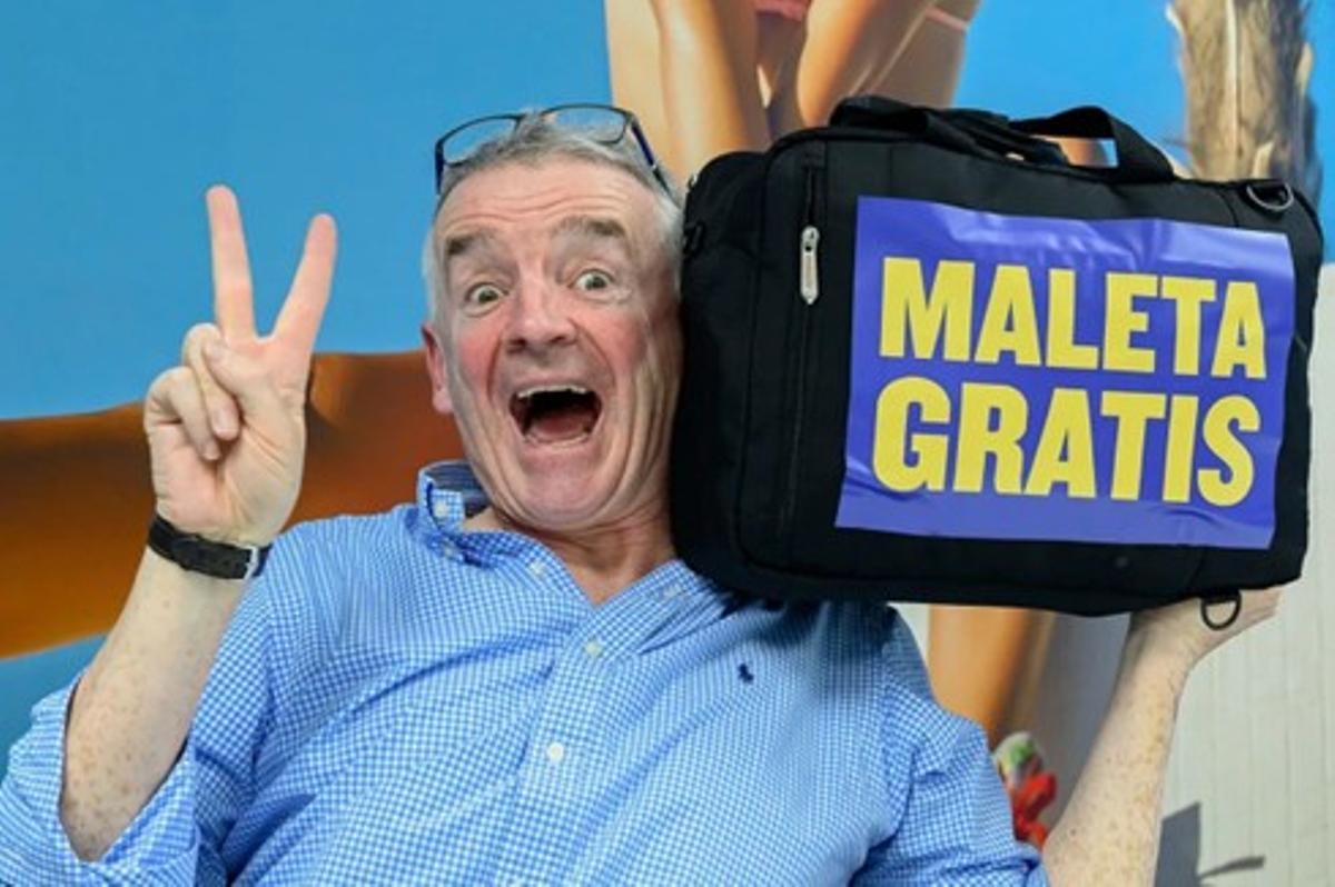 La maleta gratis de Ryanair