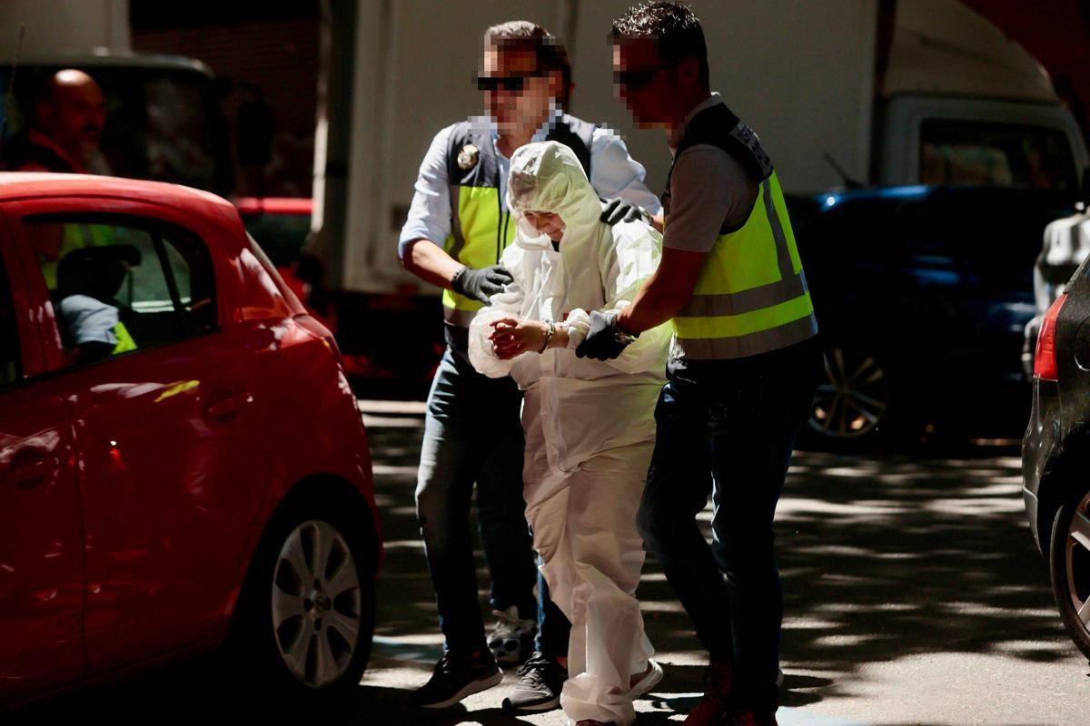 La Policía realiza una reconstrucción del crimen de Pere Garau con la presunta homicida
