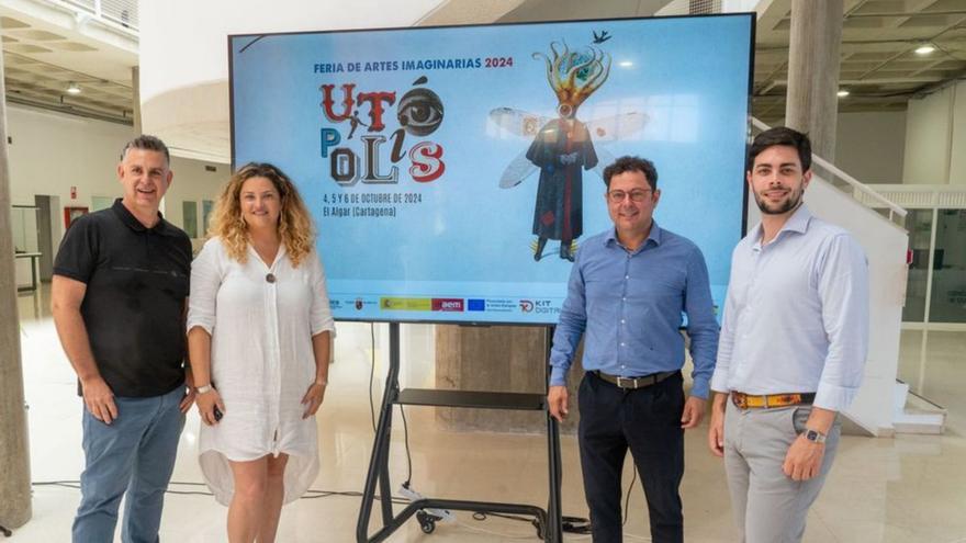 El Luzzy de Cartagena acogió este jueves la presentación oficial de la segunda edición de Utópolis.