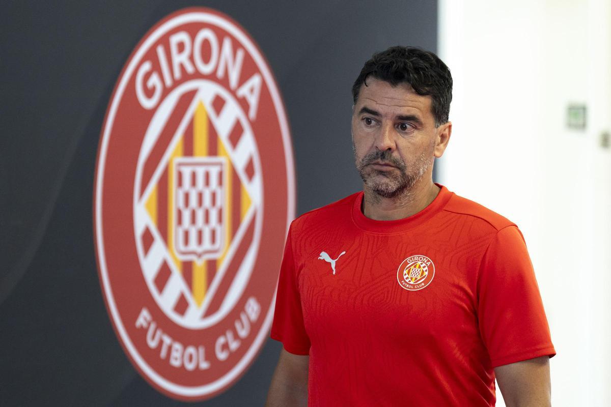 Michel, técnico del Girona.