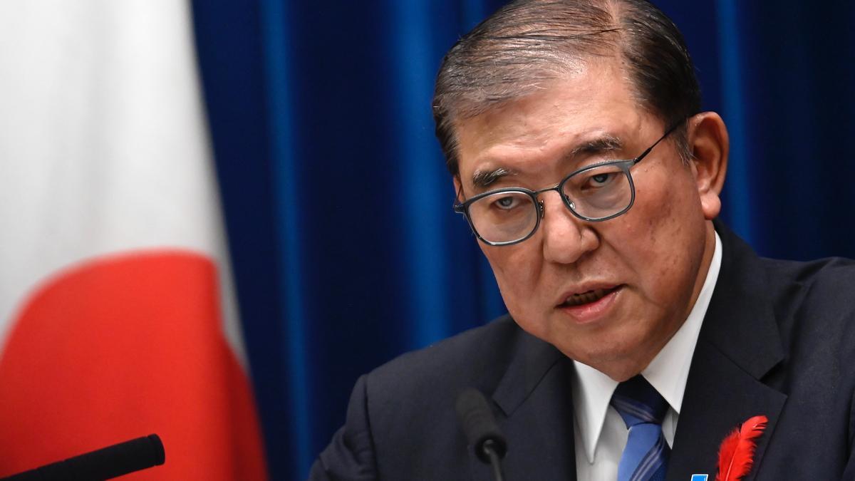 Japan's Prime Minister Ishiba holds press conference in Tokyo