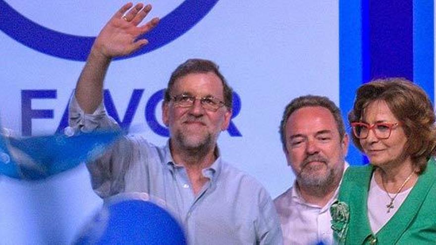 Rajoy, enLa Puebla de Montalbán.
