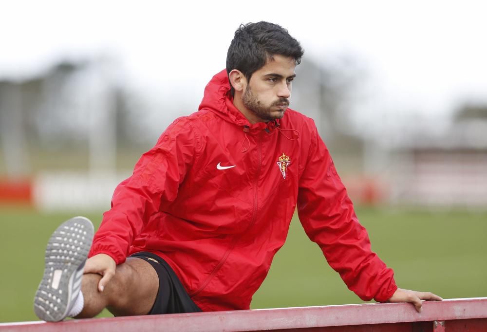 Entrenamiento del Sporting