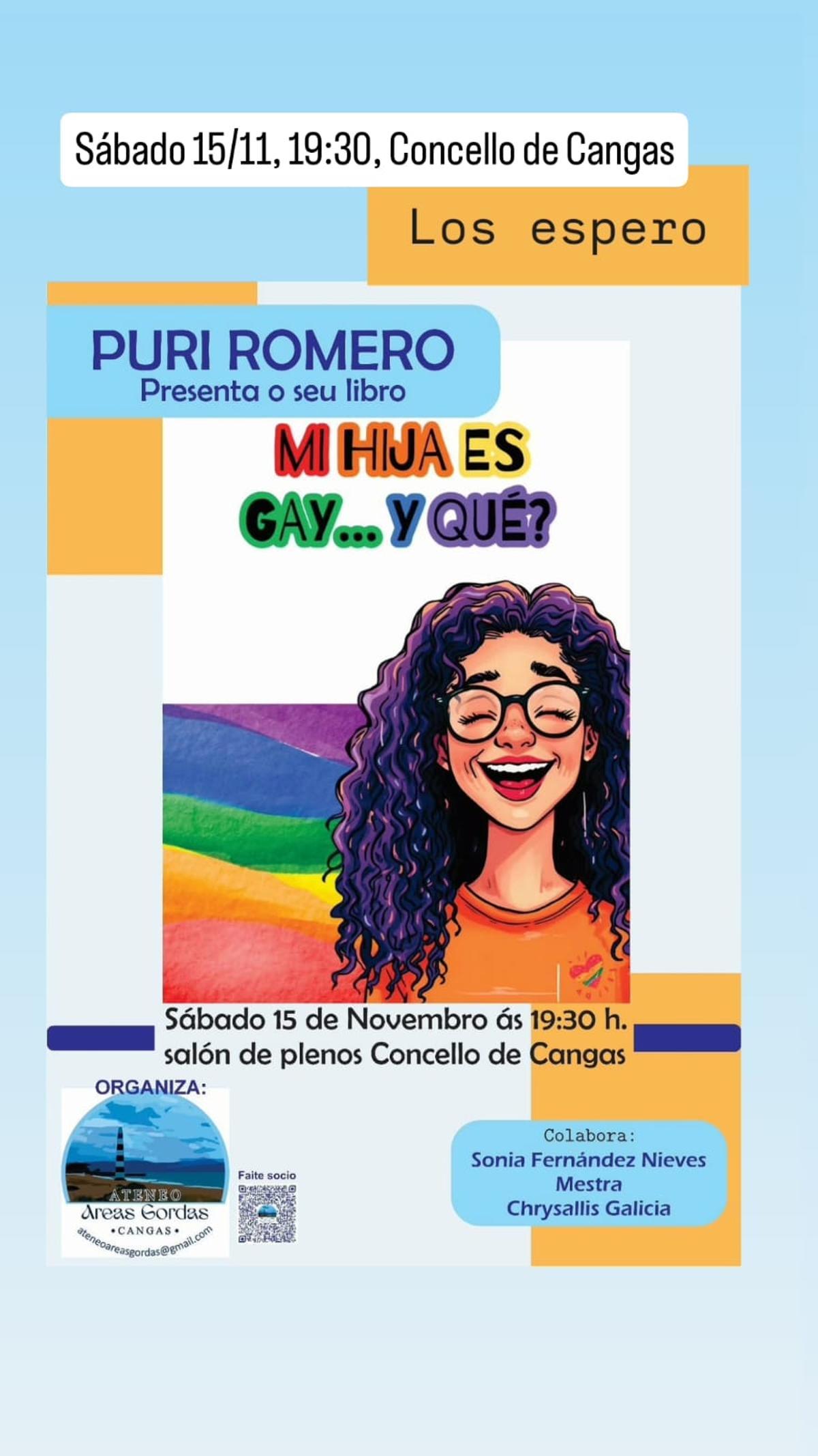 Portada del libro de Puri Romero.