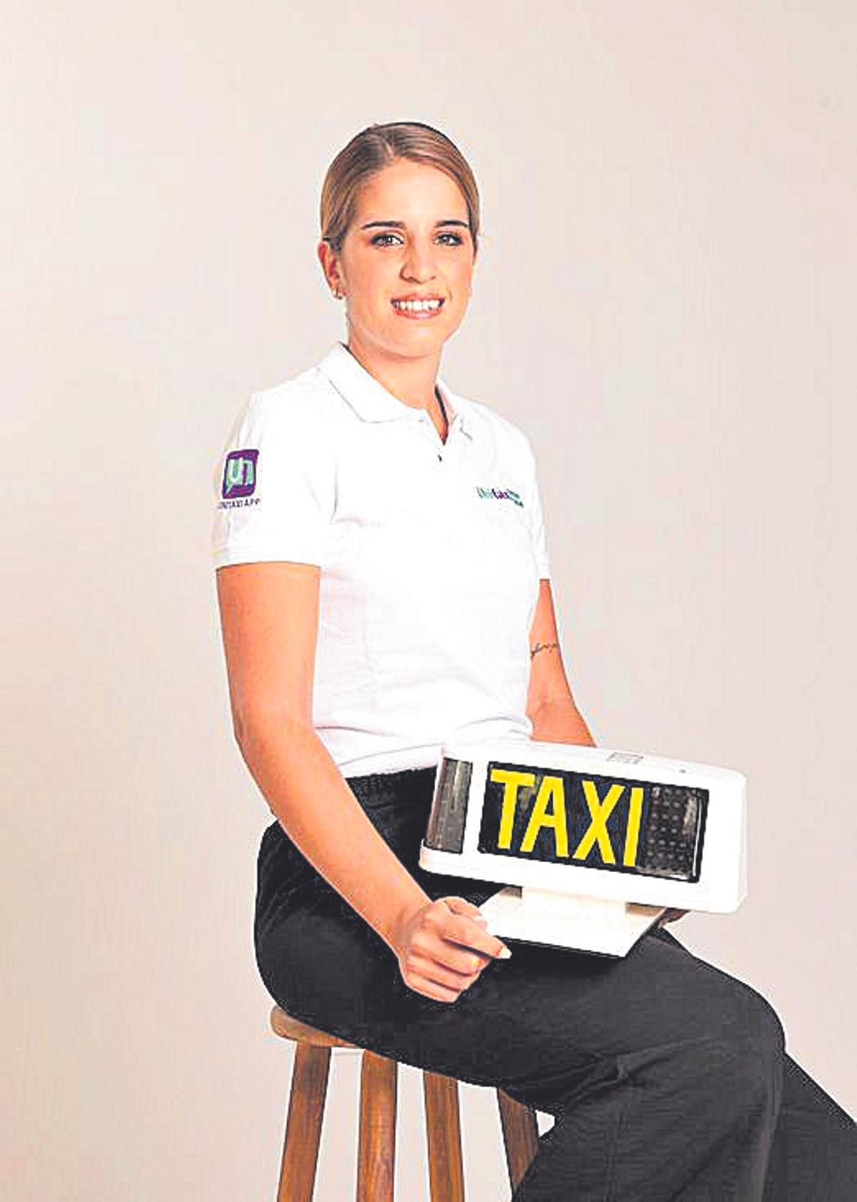 Tábata Pedraza Ocaña, taxista.