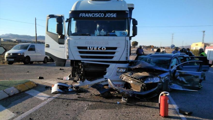 Imagen del accidente.