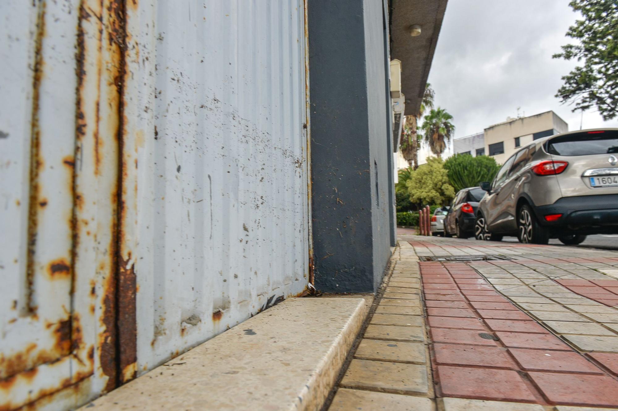 Consecuencias del temporal en el barrio de Las Mesas