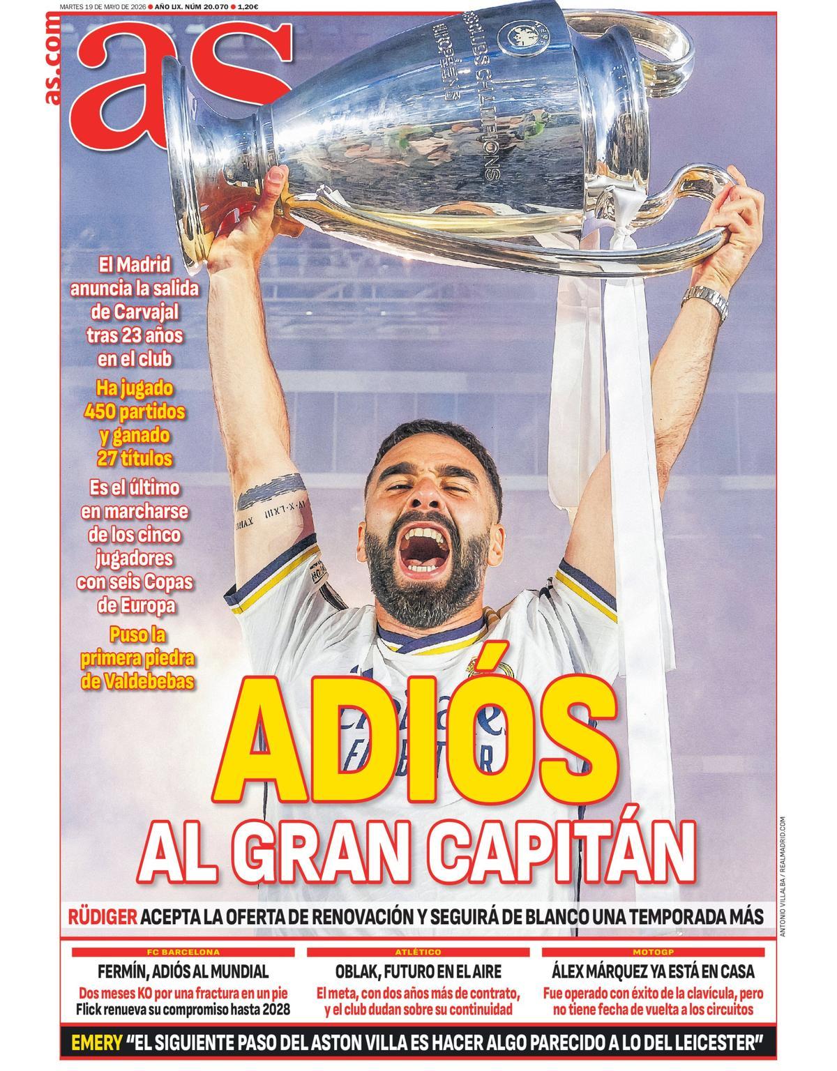 Las imágenes de las portadas de hoy