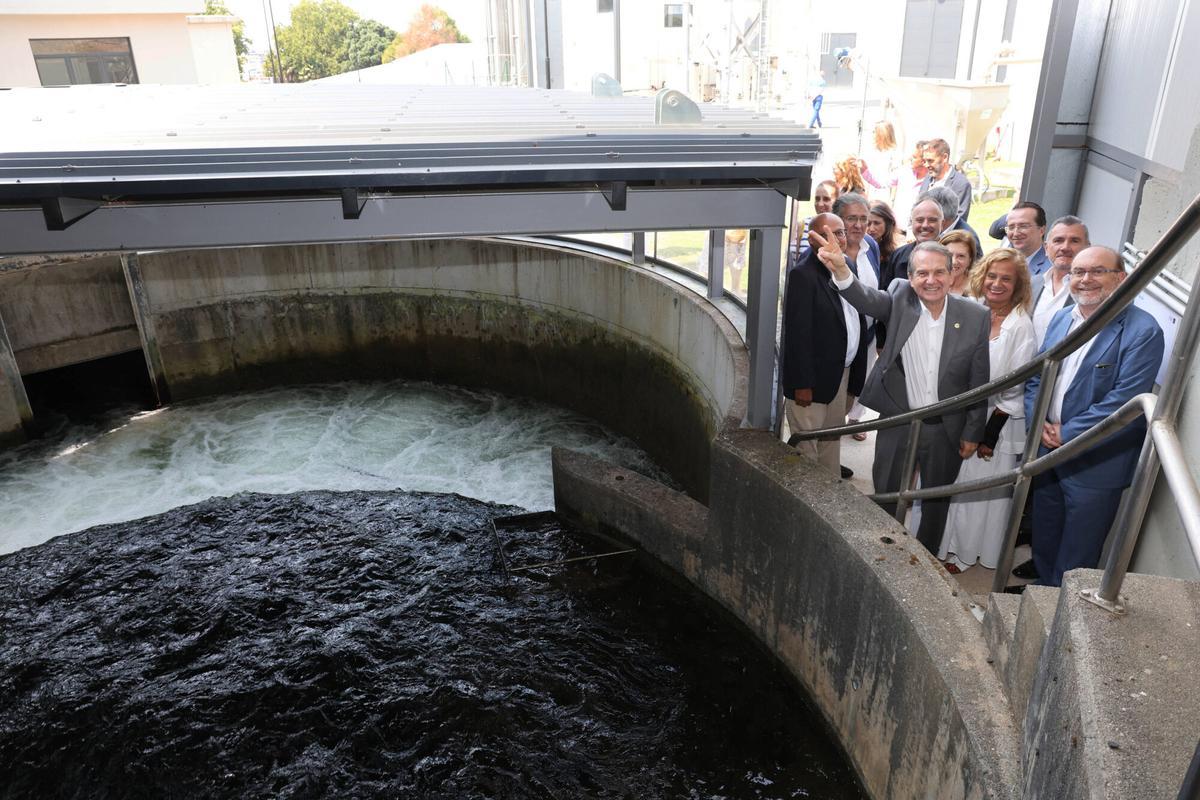 Inauguración de la potabilizadora viguesa en las instalaciones de ETAP de O Casal