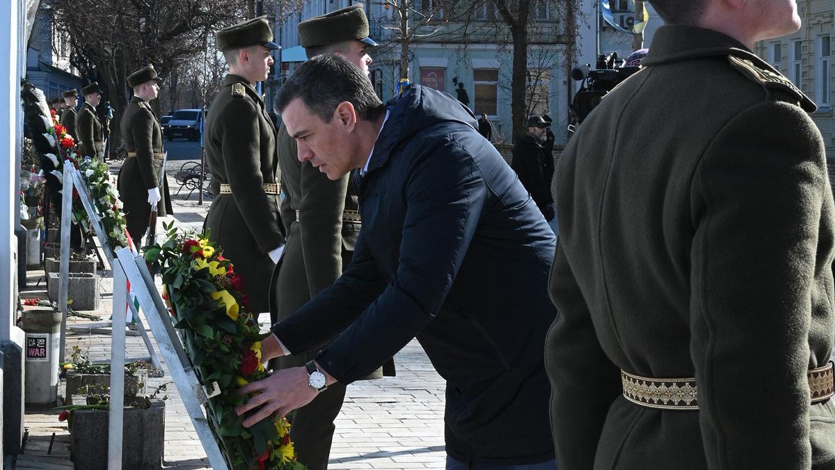 Pedro Sánchez viaja a Ucrania en el primer aniversario de la guerra