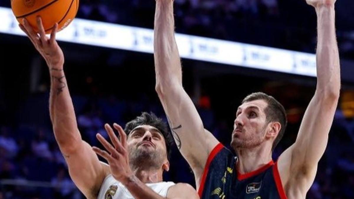 Campazzo contribuyó al triunfo del Madrid ante el Casademont Zaragoza
