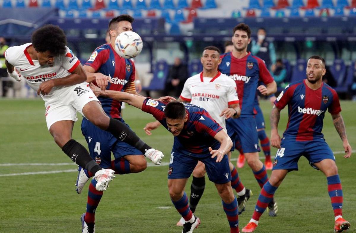 Levante - Sevilla, en imágenes