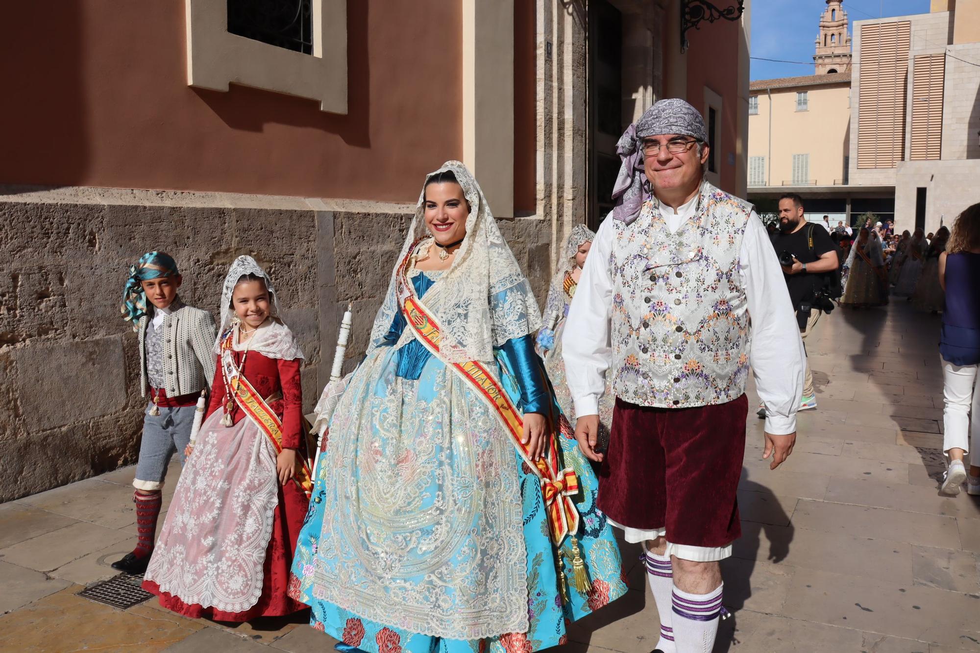 Las comisiones de falla en la Procesión de la Virgen (4/5)