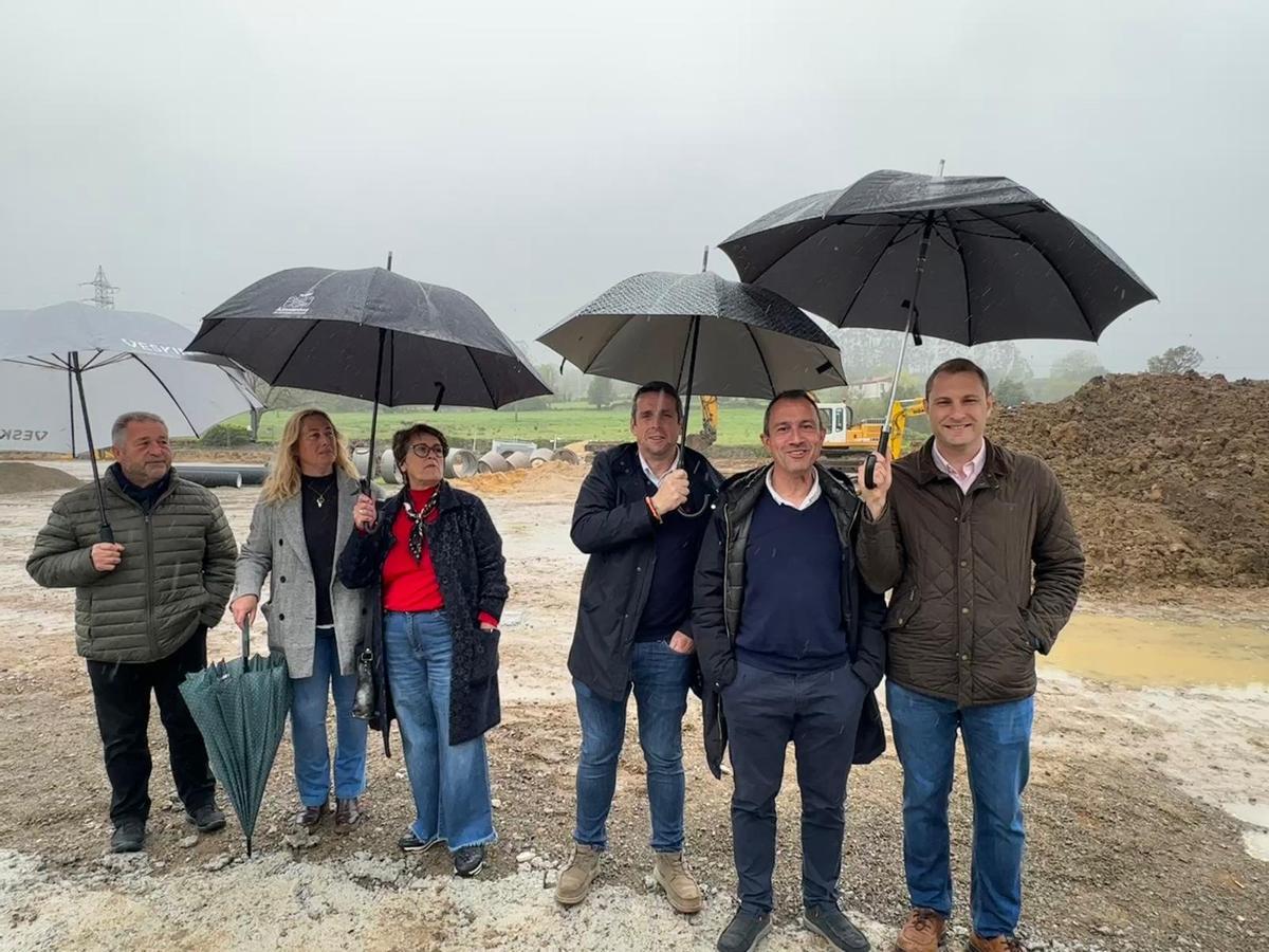 La visita de ayer a Colunga.