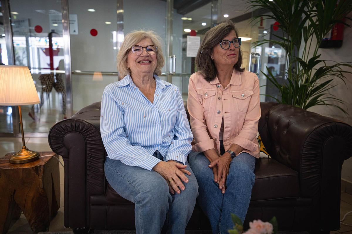 Dos de las protagonistas del encuentro de pódcast
