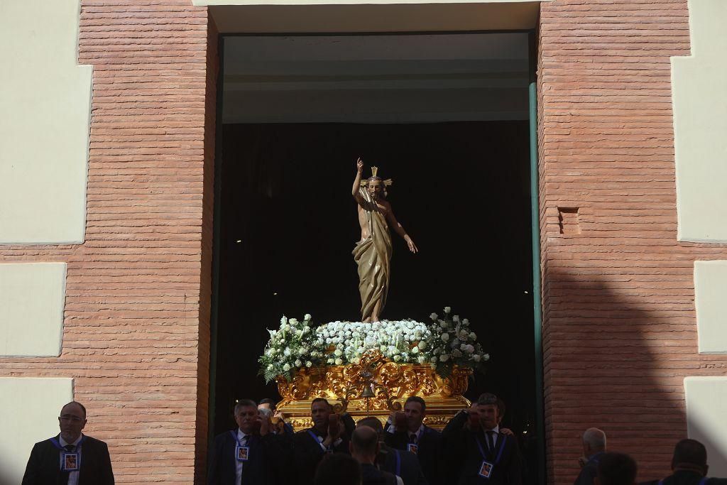 Procesión Extraordinaria del Resucitado en Cartagena por su 80 aniversario
