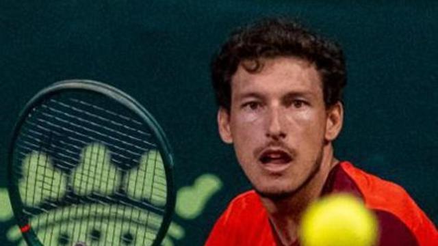 Pablo Carreño en un partido. |