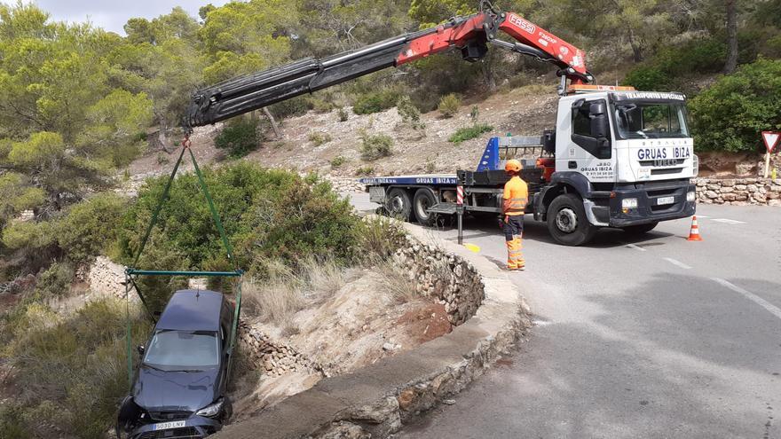 Accidente. Un vuelo de 20 metros