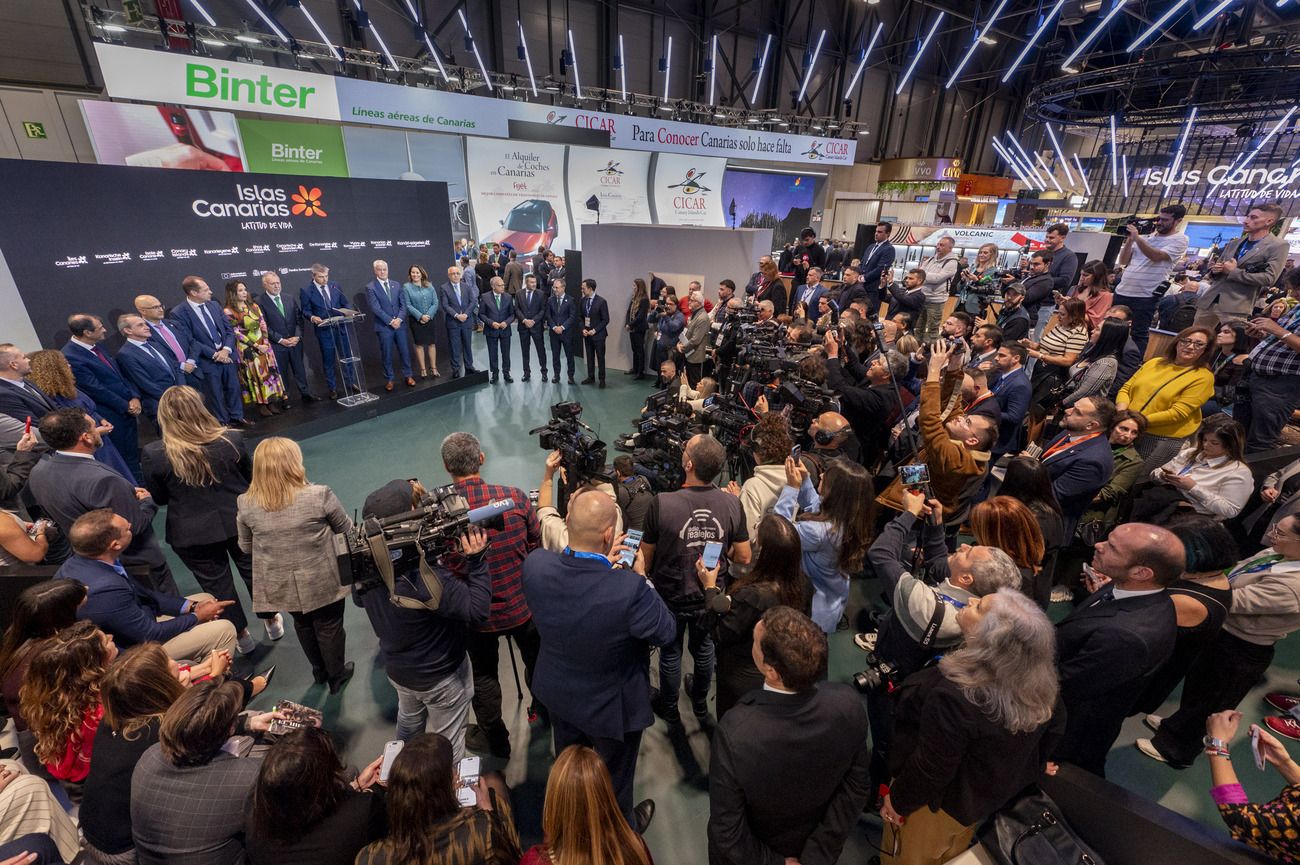Inauguración de Fitur 2025