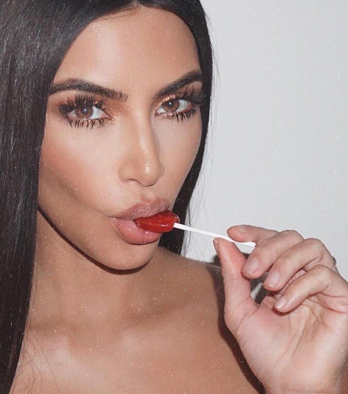 Kim Kardashian y la piruleta de la discordia