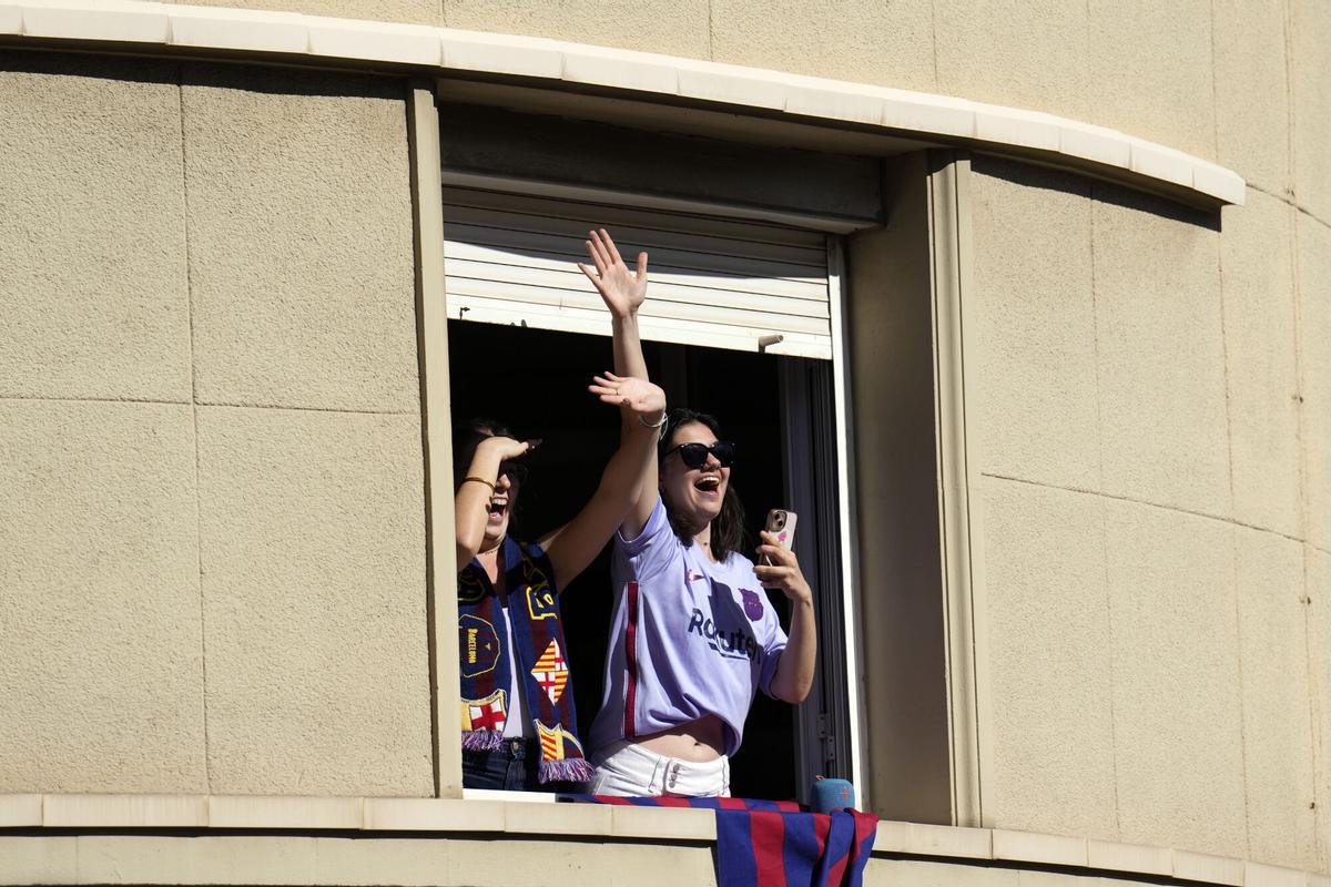 Les millors imatges de la rua del Barça a Barcelona