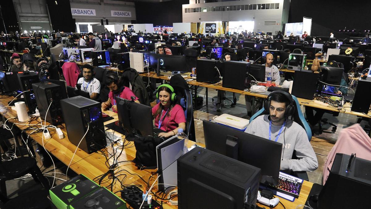 Participantes en la edición de Xuventude Galicia Net del año pasado.