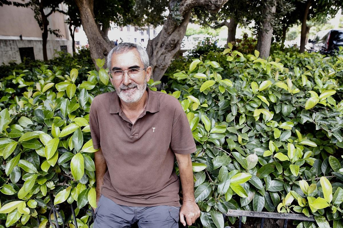 Juan Oliver, franciscano, en una de sus misiones a Perú.