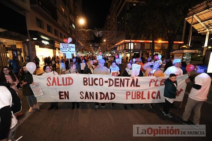 Manifestación de iDental en Gran Vía