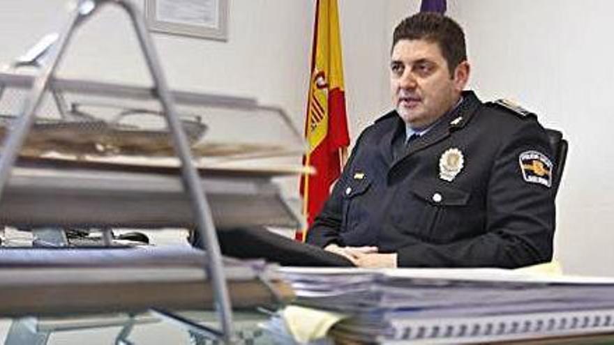 Javier Verdugo, jefe de la Policía Local de Sant Antoni.