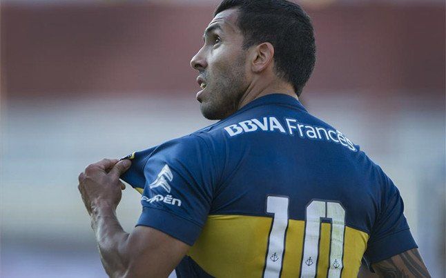 Tévez, líder de Boca Juniors