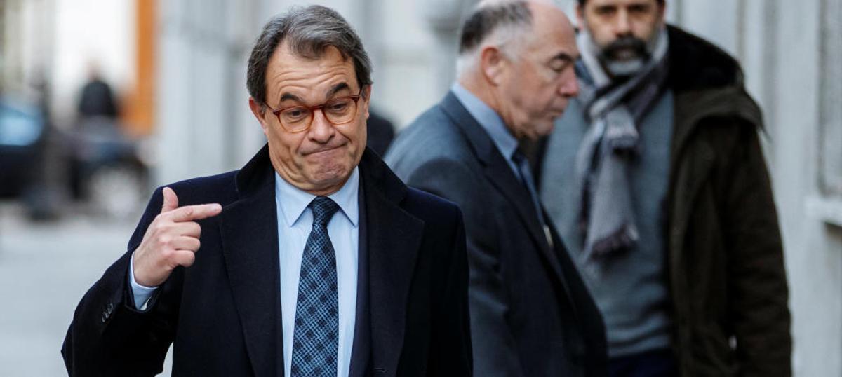 El expresidente catalán Artur Mas.