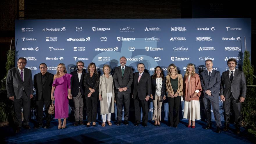Así se vivió la gala del 35 aniversario de El Periódico de Aragón en La Aljafería