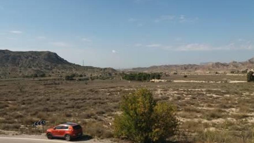 Imagen de la zona donde se ha autorizado la planta solar.