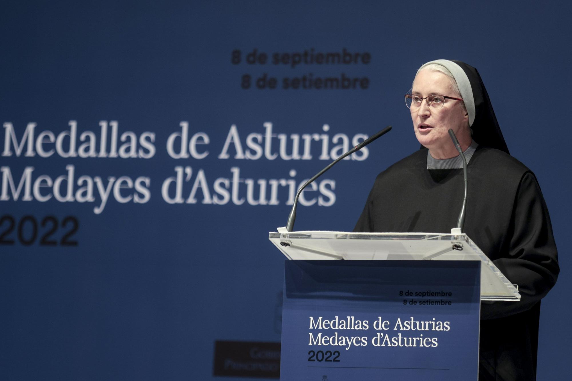 En imágenes: así fue el acto de entrega de las Medallas de Asturias