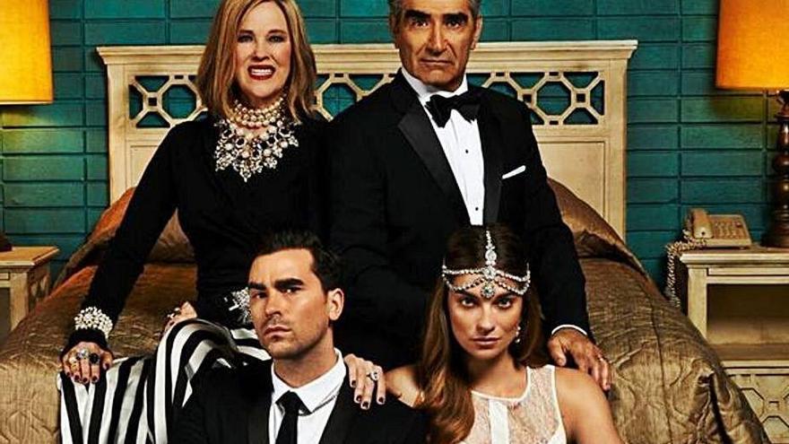 Imagen promocional de la serie &#039;Schitt&#039;s Creek&#039;.