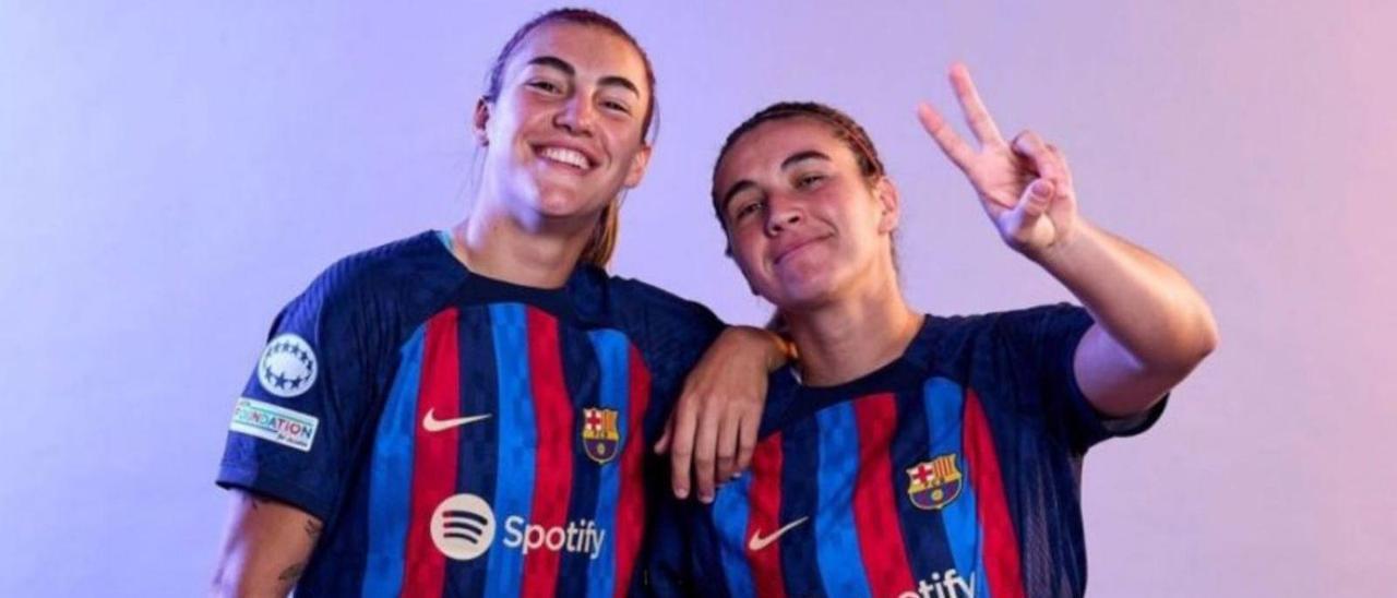 Las jugadoras del Barça, Patri Guijarro y Mariona Caldentey, pueden perderse el Mundial. | FCB