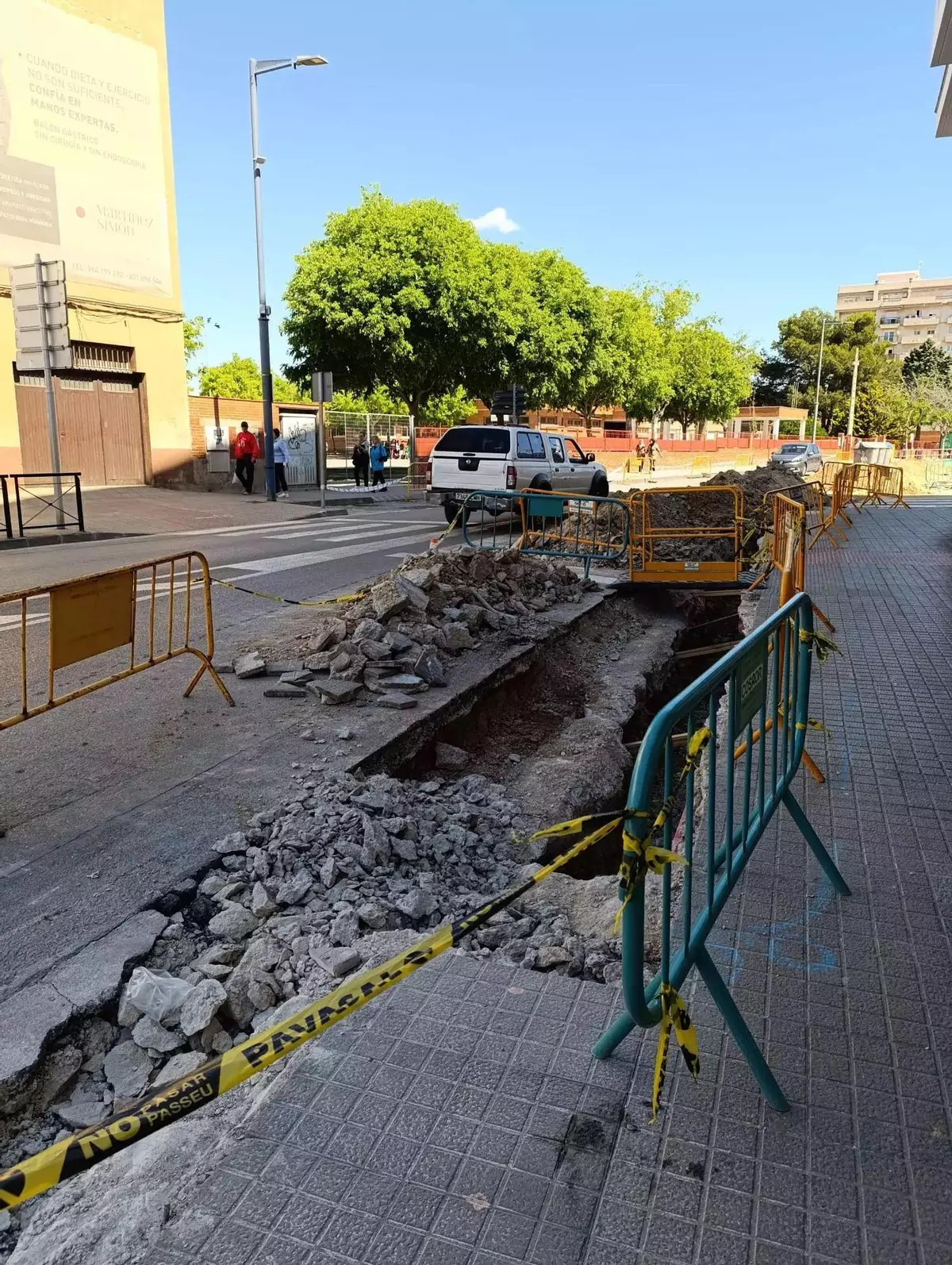 Vinaròs pide un informe a la dirección de obra por la muerte de un hombre al caer a una zanja