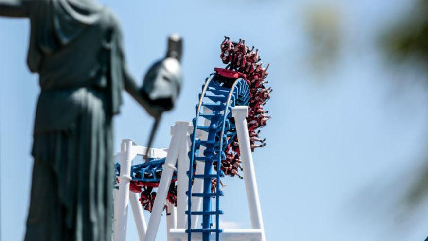 Imagen de una de las atracciones de Terra Mítica