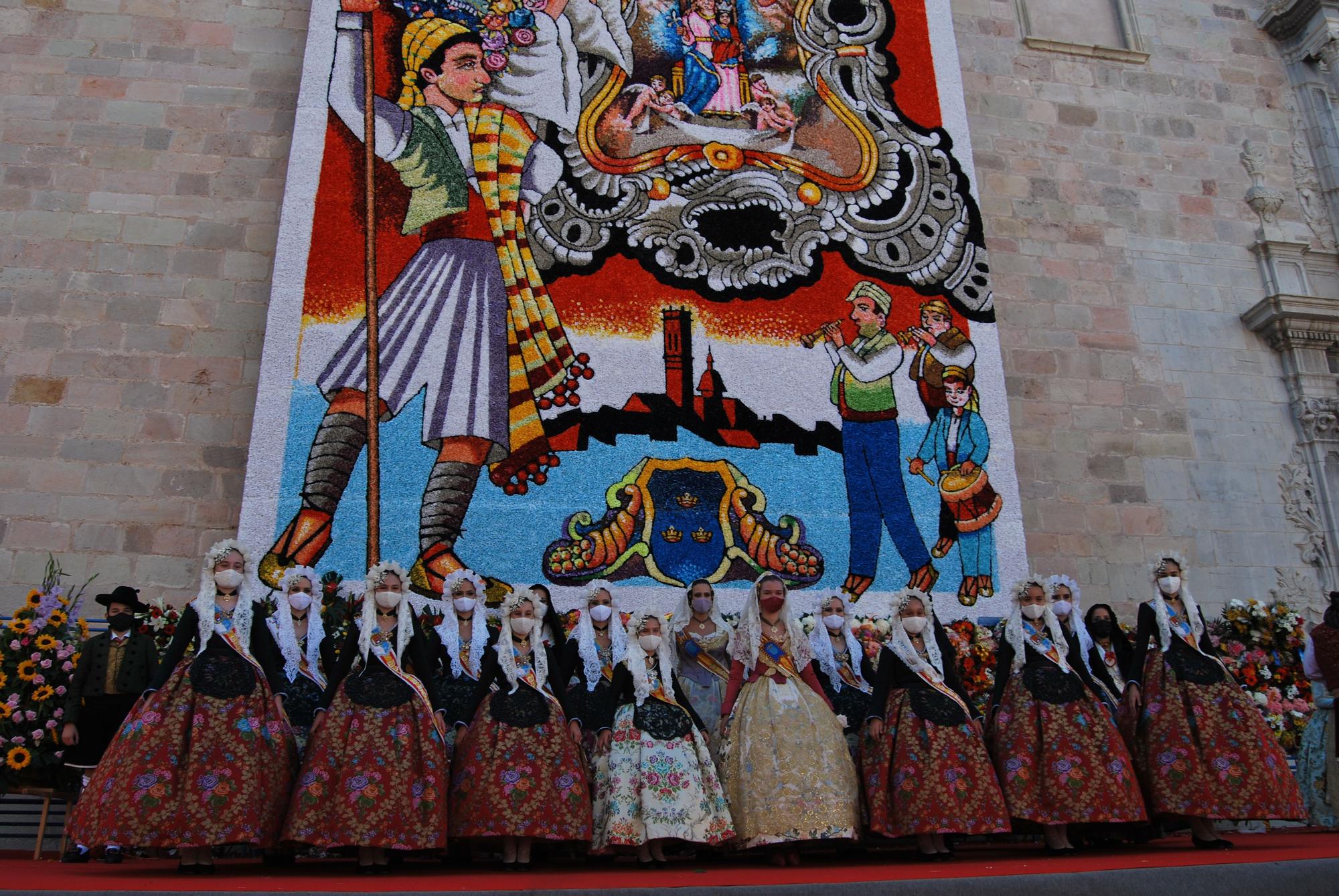 Ofrenda a la patrona de Burriana